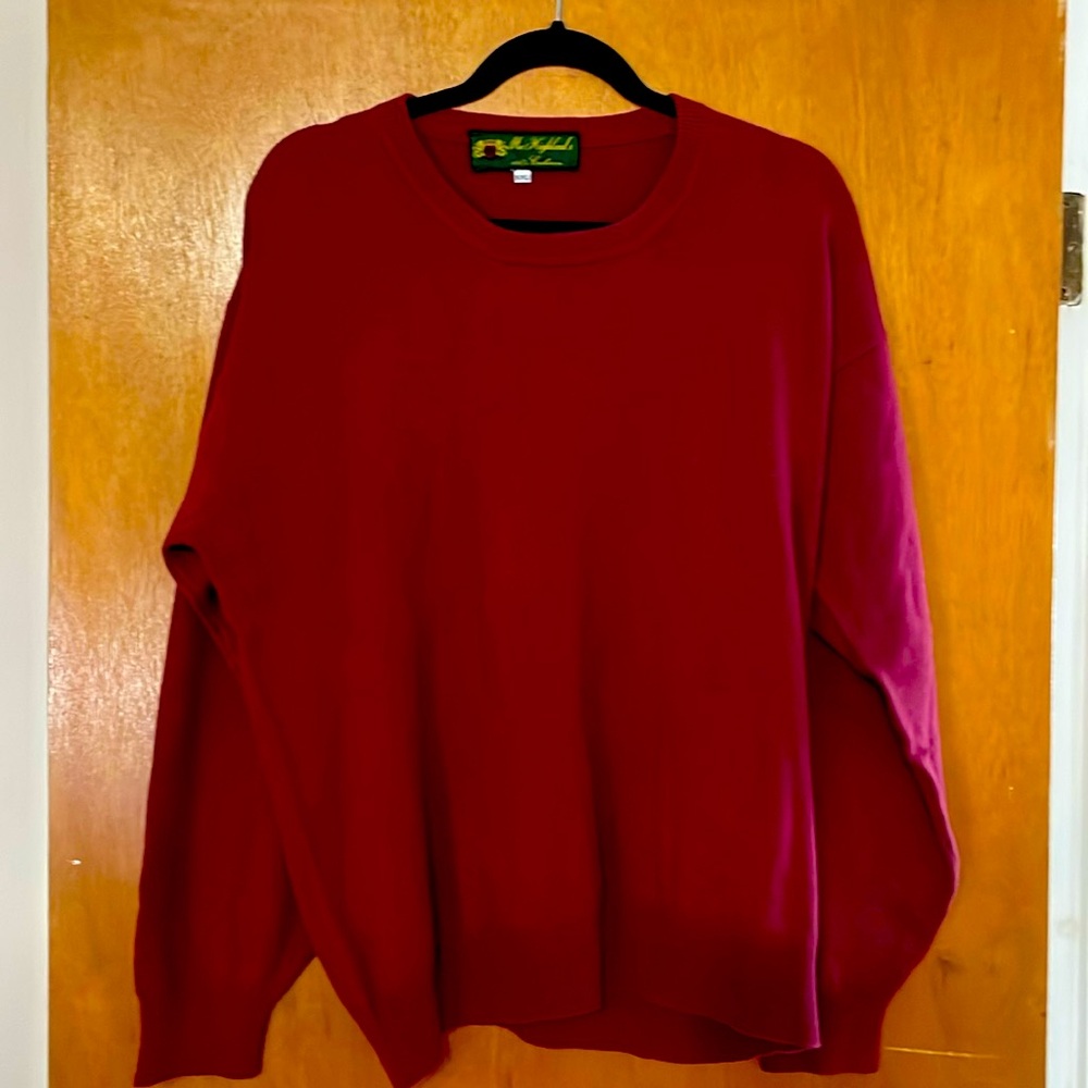 100% Cashmere Men’s Sweater - hardly worn - McHighlands brand